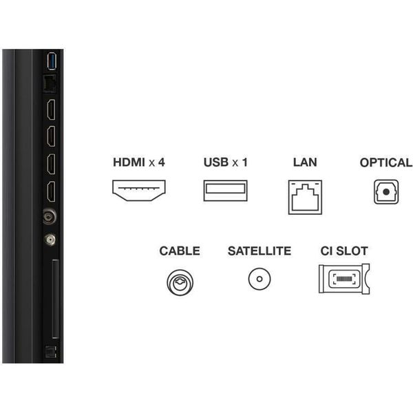 TV TCL 65Q6C 65'' ULTRA HD 4K QD MINI LED SMART WIFI 2025