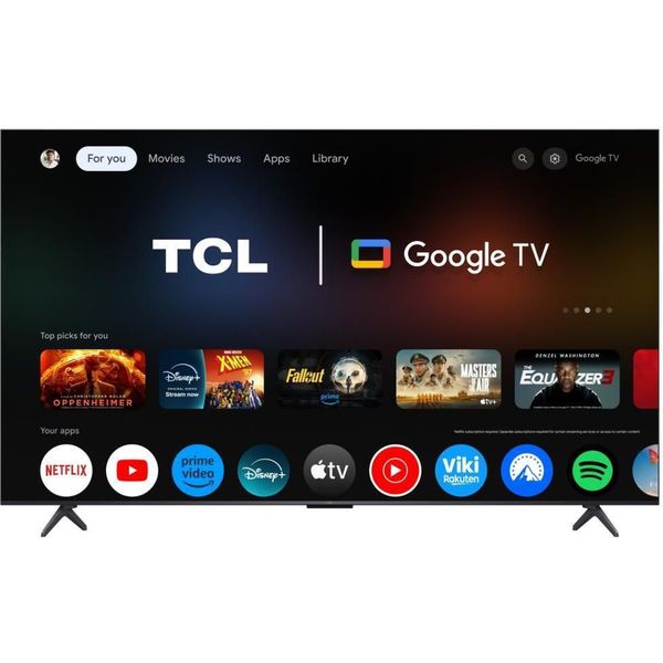 TV TCL 65Q6C 65'' ULTRA HD 4K QD MINI LED SMART WIFI 2025