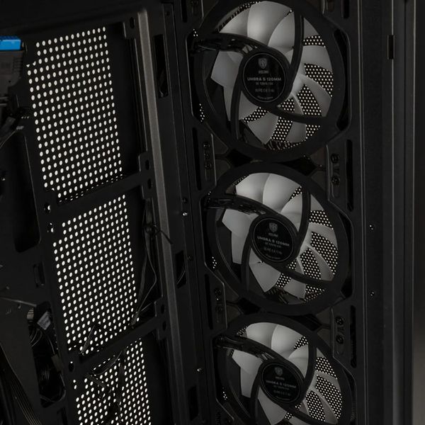 KOLINK UNITY MESHBAY ARGB MIDI ATX TOWER CASE - 400MM CLEARANCE (4 PRE-INSTALLED FANS &amp; CONTROLLER)