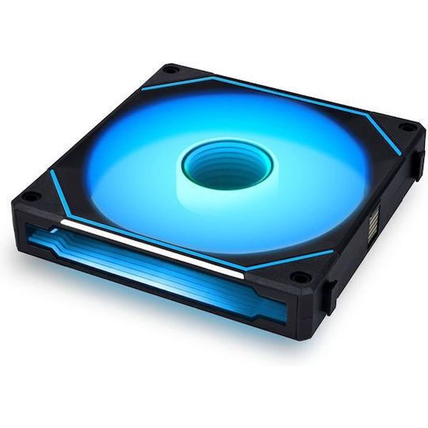 LIAN LI UNI FAN INFINITY SL - WIRELESS - 140 - BLACK - ARGB PWM FAN (1PCS) NO CONTROLLER