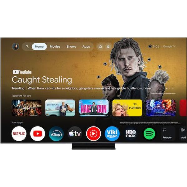 TV TCL 75C7L 75'' SQD-MINI LED 4K 144HZ GOOGLE TV
