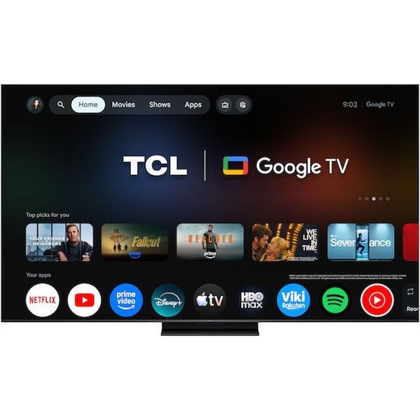 TV TCL 75C7L 75'' SQD-MINI LED 4K 144HZ GOOGLE TV