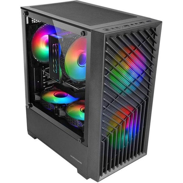 CASE TACENS MARS MC-VORTEX WINDOW FRGB MINI TOWER BLACK