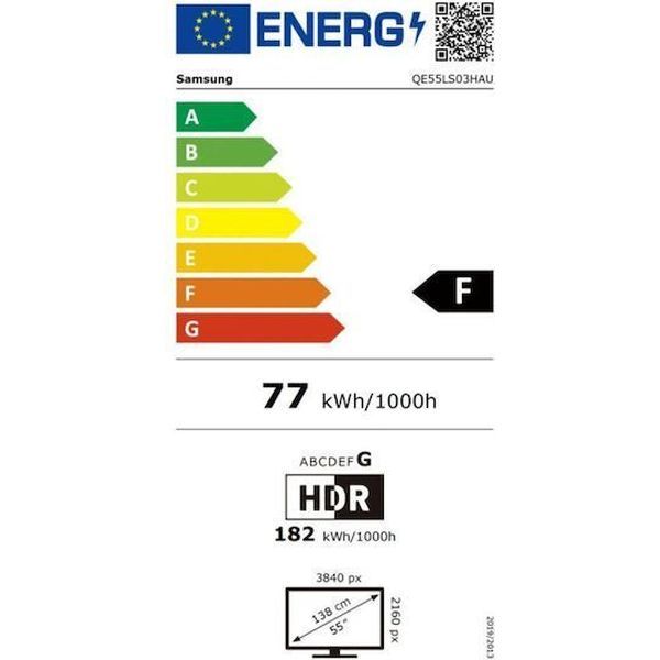 TV SAMSUNG QE55LS03HAUXXH 55'' THE FRAME VISION 4K AI SMART 2026