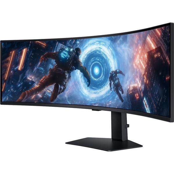 ΟΘΟΝΗ SAMSUNG G91F LS49FG910EUXEN 49'' VA 5120X1440 144HZ CURVED 32:9 SWIVEL TILT BLACK