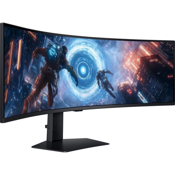 ΟΘΟΝΗ SAMSUNG G91F LS49FG910EUXEN 49'' VA 5120X1440 144HZ CURVED 32:9 SWIVEL TILT BLACK