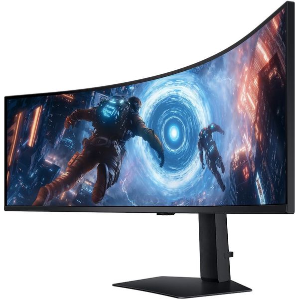 ΟΘΟΝΗ SAMSUNG G91F LS49FG910EUXEN 49'' VA 5120X1440 144HZ CURVED 32:9 SWIVEL TILT BLACK
