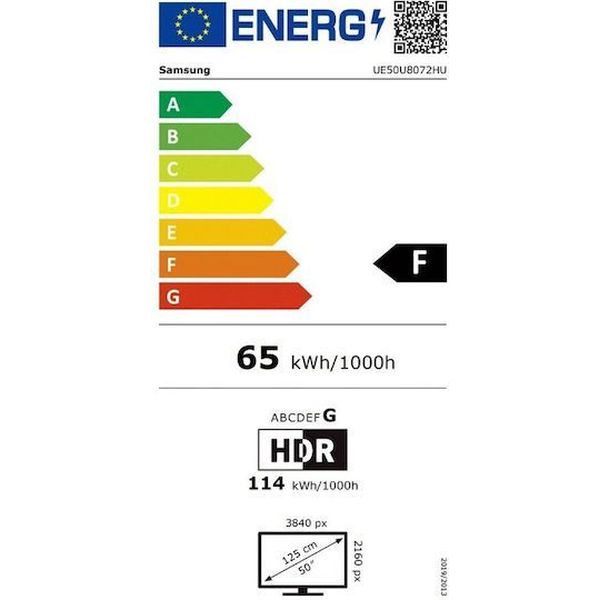 TV SAMSUNG UE50U8092HU 50'' LED 4K ULTRA HD SMART BLACK