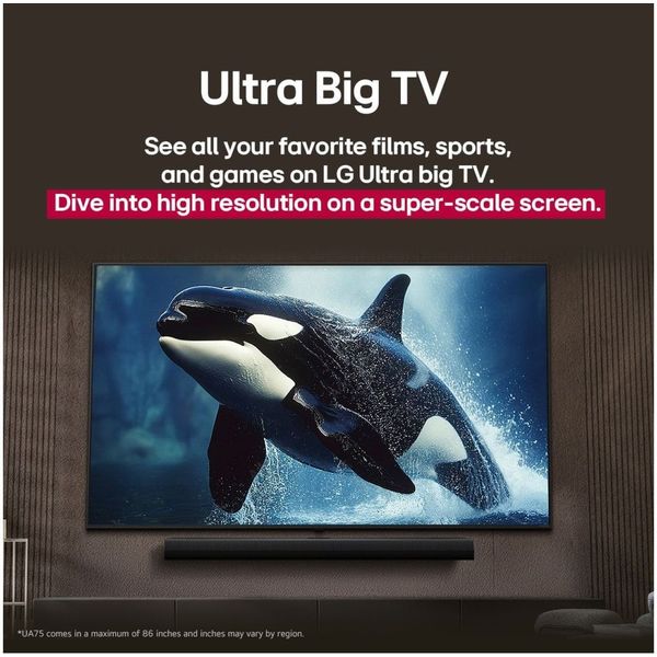 TV LG 55UA75006LA 55'' 4K UHD AI SMART WIFI
