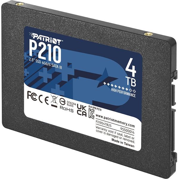 SSD PATRIOT P210S4TB25 P210 4TB 2.5'' SATA 3