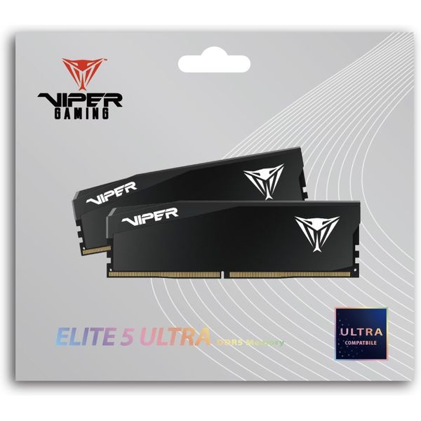 RAM PATRIOT VIPER ELITE 5 ULTRA 32GB (2X16GB) DDR5 6000MT/S CL28 INTEL/AMD DUAL KIT VEU532G6028K