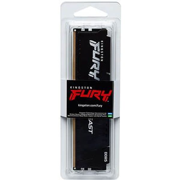 RAM KINGSTON FURY BEAST BLACK 64GB DDR5 5600MT/S CL36 INTEL/AMD KF556C36BBE-64