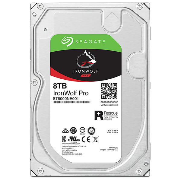 HDD SEAGATE ST8000NT001 IRONWOLF PRO NAS 8TB 3.5'' SATA 3
