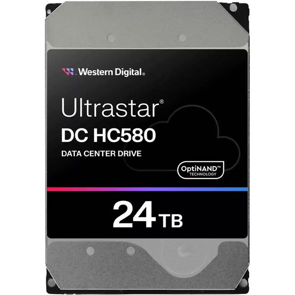 HDD WESTERN DIGITAL 0F62796 ULTRASTAR DC HC580 24TB SATA 3 DATA CENTER