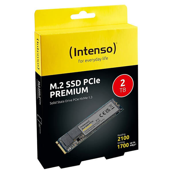 SSD INTENSO 3835470 PREMIUM 2TB NVME PCIE GEN3 X 4 M.2 2280