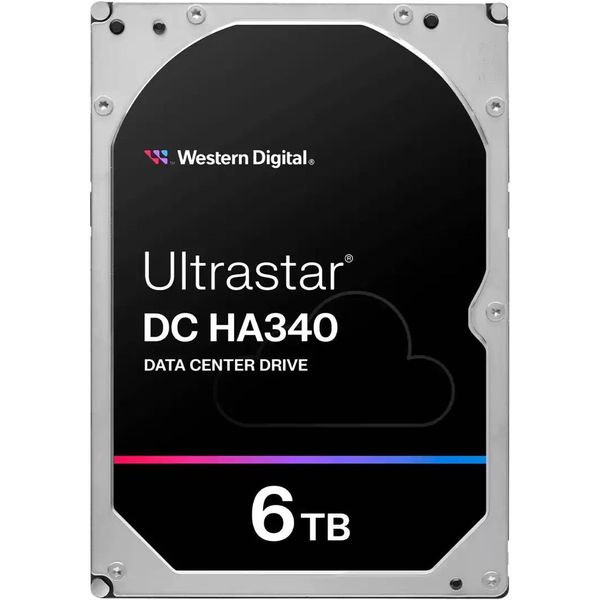 HDD WESTNER DIGITAL ULTRASTAR DC HA340 DATA CENTER 6TB 7200RPM 256CACHE 3.5'' SATA3 0B47077