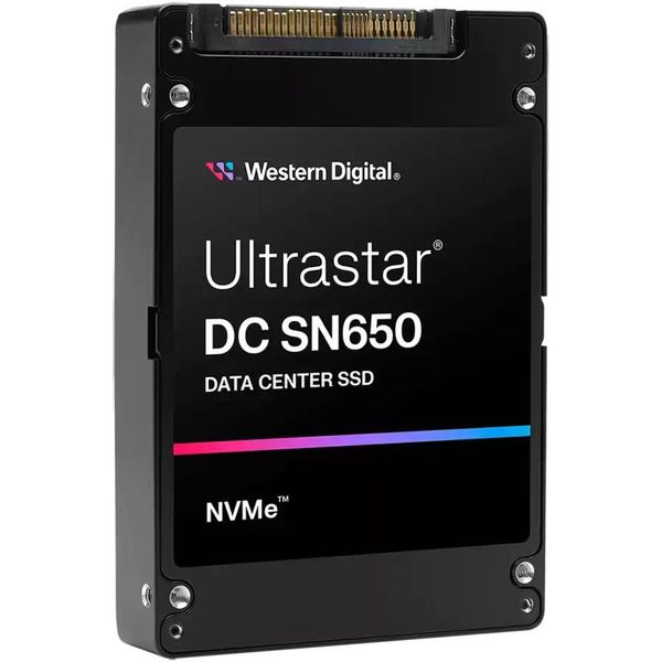 SSD SANDISK ULTRASTAR DC SN650 7.68TB NVME PCIE GEN4 X4 U.3/U.2 DATA CENTER ENTERPRISE 0TS2374
