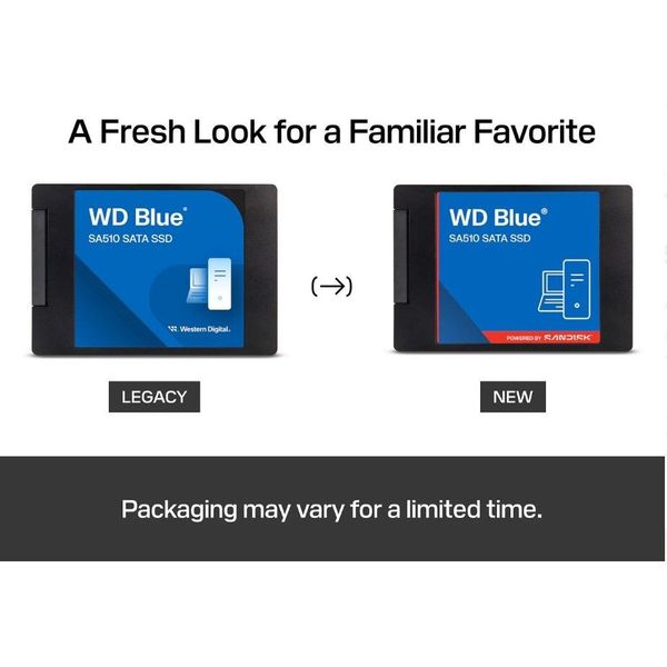SSD SANDISK WD BLUE SA510 500GB SATA 3 WDS500G5B0A