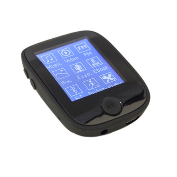 Osio Srm8680b Mp3/video Player 8GB With Bluetooth AND Pedometer Black