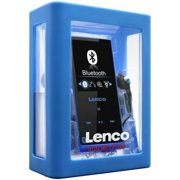 Lenco Xemio760 BT 8GB MP4 Player With Bluetooth Blue Mp3 player (PER