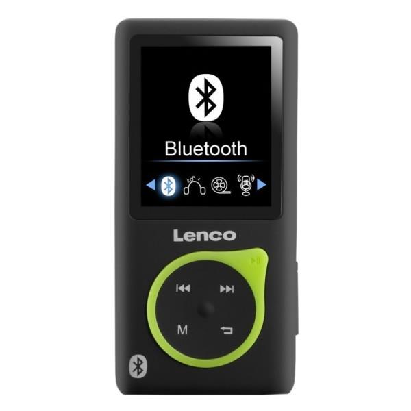 Lenco Xemio767 BT 8GB MP4 Player With Bluetooth Green Mp3 player