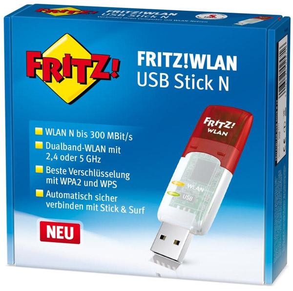 Avm Fritz Wlan Usb Stick V1 1 Firmware Update Avm fritz!wlan USB Stick - Wireless (PER.533197)