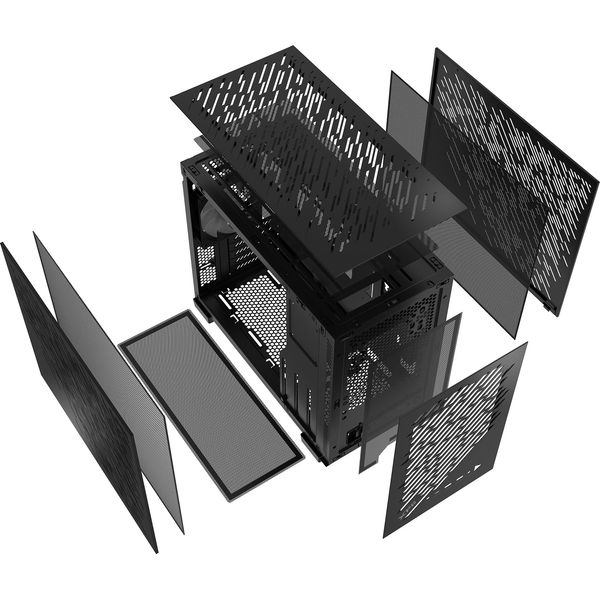 CASE ADATA XPG VALOR AIR NANO MID TOWER BLACK