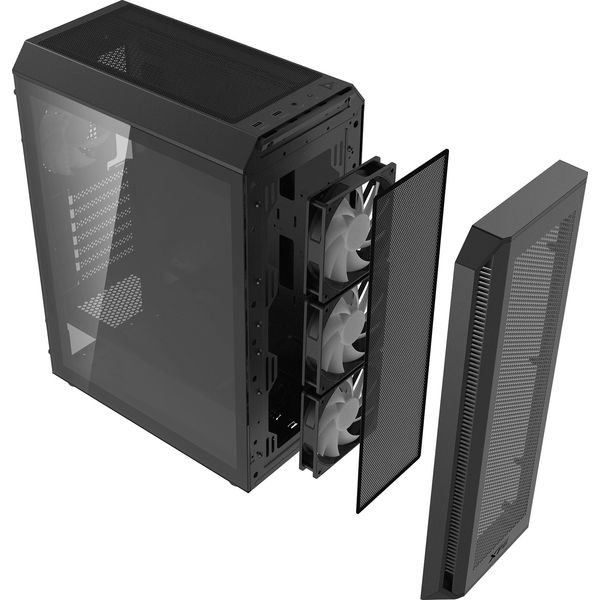 CASE ADATA XPG VALOR AIR PLUS MID TOWER BLACK