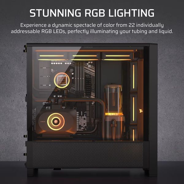 CORSAIR HYDROX PUMP RESERVOIR UNIT XD6 ELITE (BLACK)
