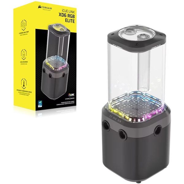 CORSAIR HYDROX PUMP RESERVOIR UNIT XD6 ELITE (BLACK)