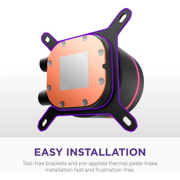 NZXT KRAKEN CORE 360 RGB 360MM RGB AIO LIQUID COOLER RL-KR36C-B1