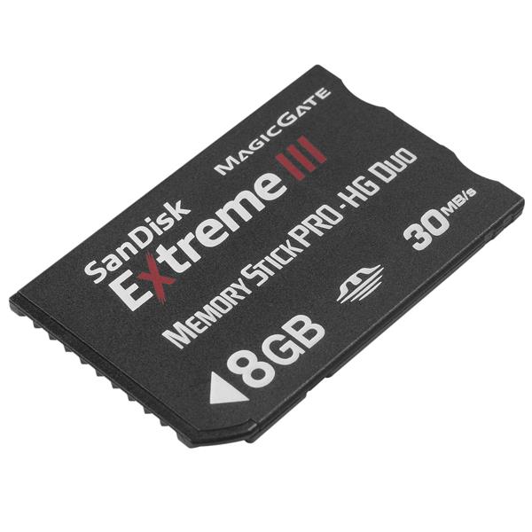 Sandisk 8GB Extreme III Memory Stick PRO HG DUO Ειδικες μνημες (PER.569143)