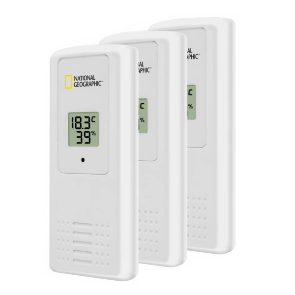 National Geographic Thermo Hygrometer 4 Measuring Ranges