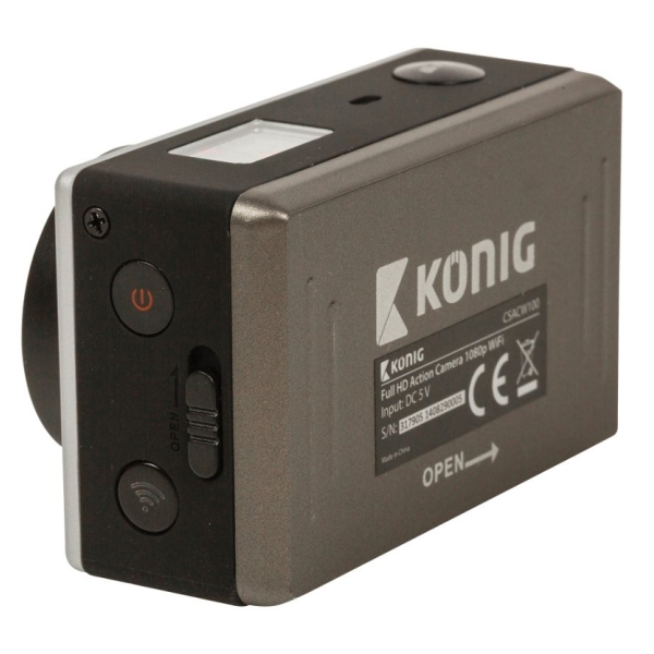 Konig Csacw100 Full HD Action Camera 1080p Wifi Silver Action