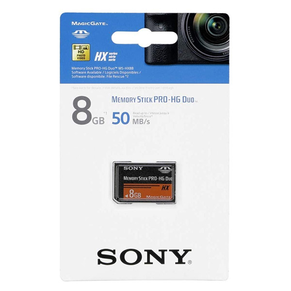 Sony Memory Stick PRO HG DUO HX 8GB Class 4 Mshx8b2 Ειδικες μνημες (PER.586710)