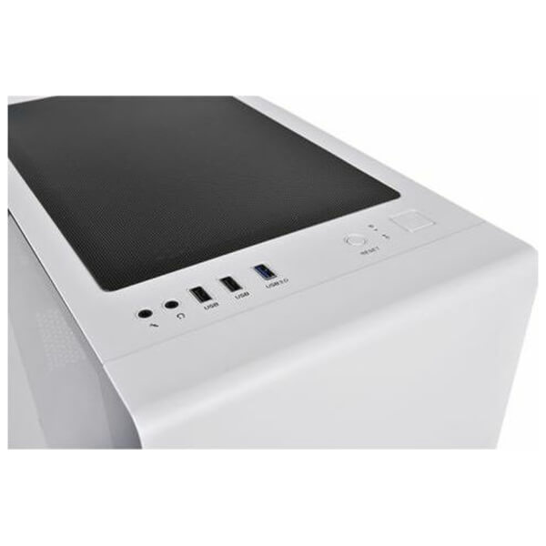 CASE THERMALTAKE S100 TG SNOW WHITE