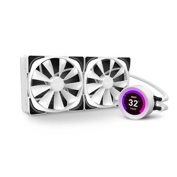 Nzxt Kraken Z63 RGB Water Cooling White 280mm Illuminated Fans AND Pump