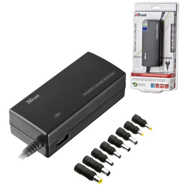 Trust Plug&go 125w Notebook Power Adapter - Τροφοδοτικα notebook (PER ...