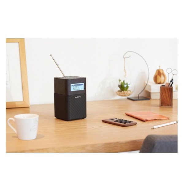 Sony Xdrv1btdb Portable Dab/dab+ Clock Radio Bluetooth Black Ρολογια