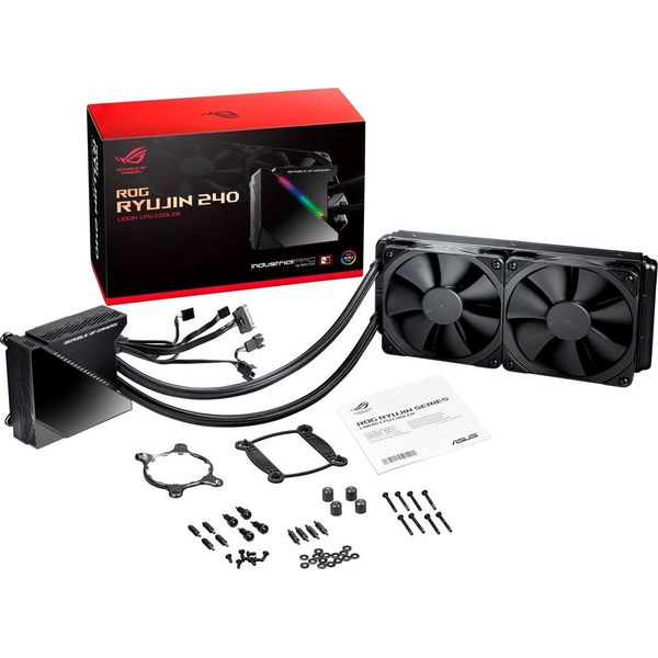 Asus ROG Ryujin 240 RGΒ Processor All-in-one Liquid Cooler 12 CM Black ...