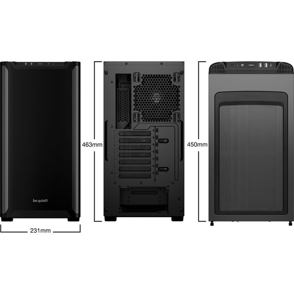 CASE BE QUIET! PURE BASE 501 BLACK