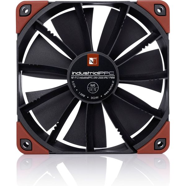 ΑΝΕΜΙΣΤΗΡΑΚΙ ΚΟΥΤΙΟΥ NOCTUA NF-F12 INDUSTRIAL PPC-24V-2000 SP IP67 PWM 120MM X 25MM