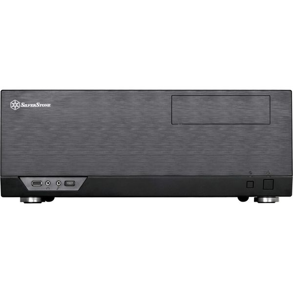 CASE SILVERSTONE GD09B-C BLACK