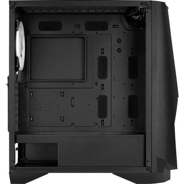 CASE AEROCOOL VISOR-G-BK-V1 MIDI TOWER TEMPERED GLASS BLACK
