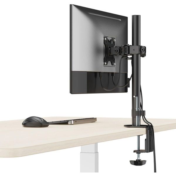 ACT AC8301 SINGLE MONITOR ARM BLACK 10' - 35'