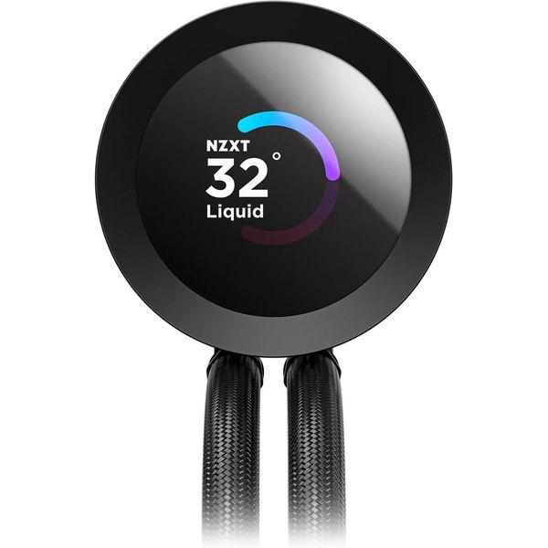 NZXT 360 AIO LIQUID COOLER KRAKEN PLUS RGB LCD DISPLAY - BLACK