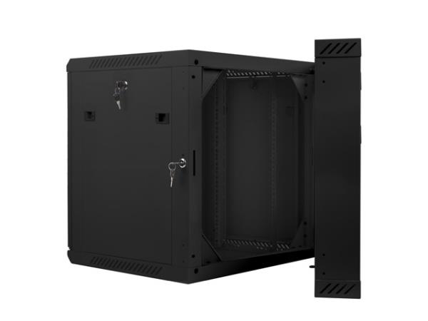 Rack A Parete Lanberg Doppia Sezione 19" 6U/600x600 Mm Grigio - Montaggio A Parete Per Server E Apparecchiature