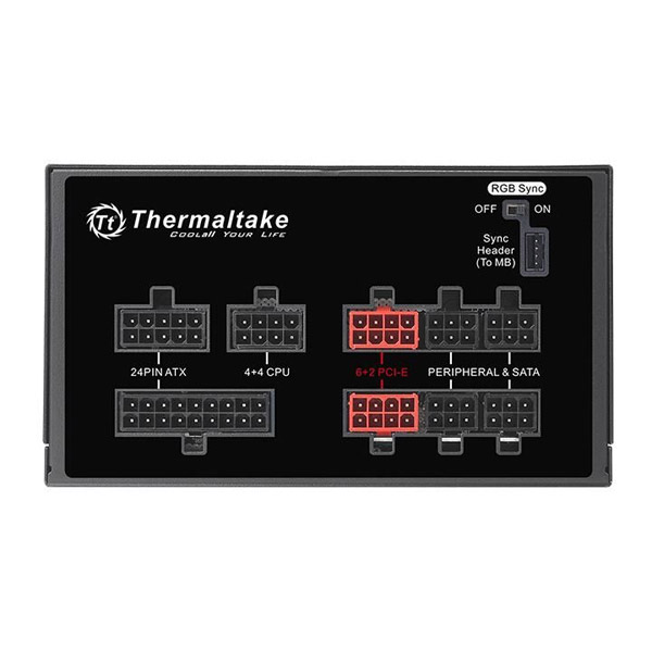 PSU THERMALTAKE TOUGHPOWER GRAND RGB SYNC 750W FULL MODULAR 80 PLUS GOLD
