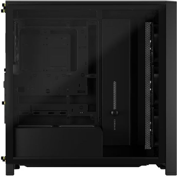 CASE CORSAIR FRAME 4000D WOOD RS MODULAR TEMPERED GLASS MID-TOWER - BLACK/WALNUT