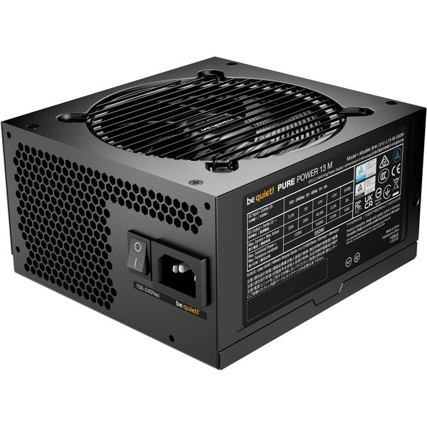 PSU BE QUIET PURE POWER 13 M 550W 80 PLUS GOLD FULL MODULAR